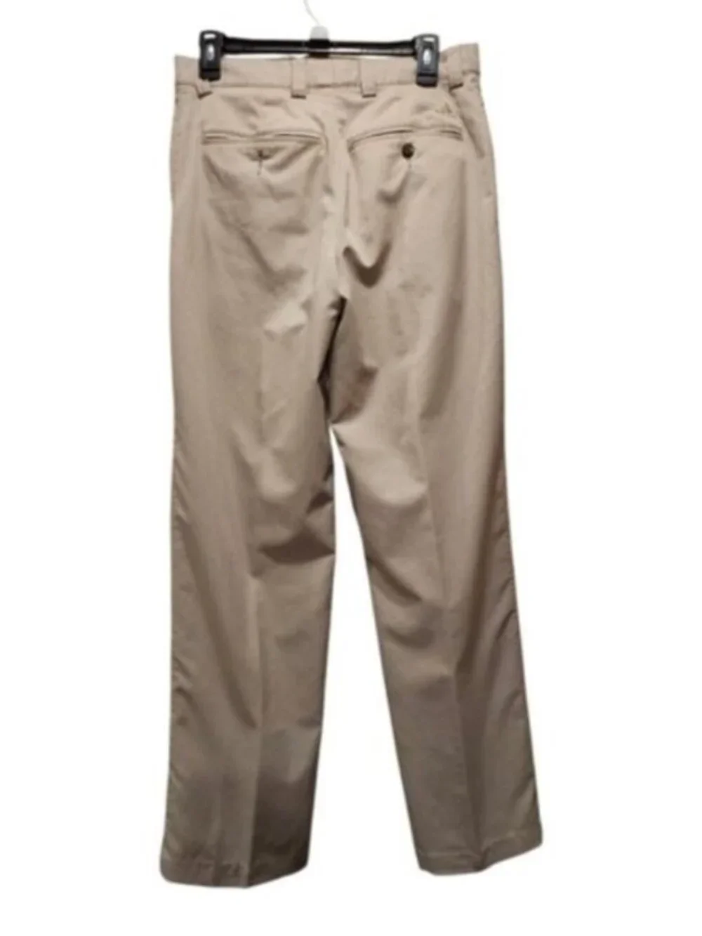 Adidas Athleisure Men's SZ 32 Flat Front Straight Leg Khaki Golf/Casual Pants
